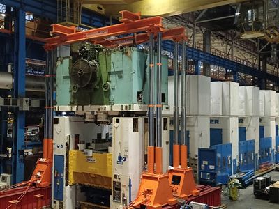 Relocation of a Mechanical Press in Tychy