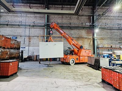 Relocation of a Screw Production Machine in the Silesian Voivodeship