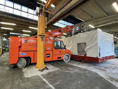 Relocation of a Screw Manufacturing Machine in Żywiec