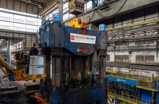 Dismantling of a Giant Forging Press in Plzeň – 13,000 Tons of Power